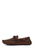 Erkek Kahverengi Deri Casual Loafer | Derimod