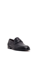 Derimod Black Erkek Siyah Deri Klasik Loafer | Derimod
