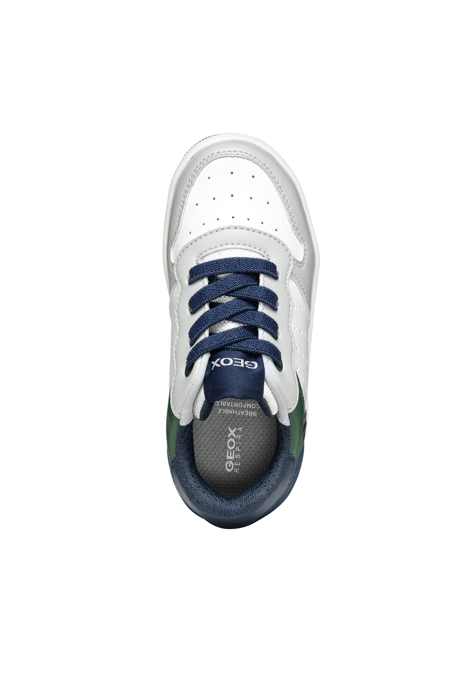 Geox Erkek Çocuk Gri Washiba Bağcıklı Sneaker