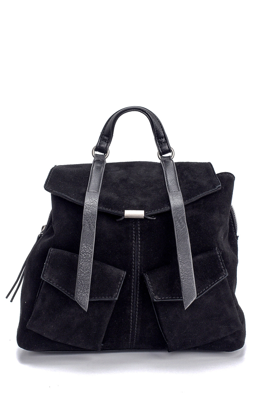 Women's Suede Detailed Backpack 20WBD268914 | Derimod