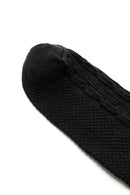 Women's Black Cotton Socks | Derimod