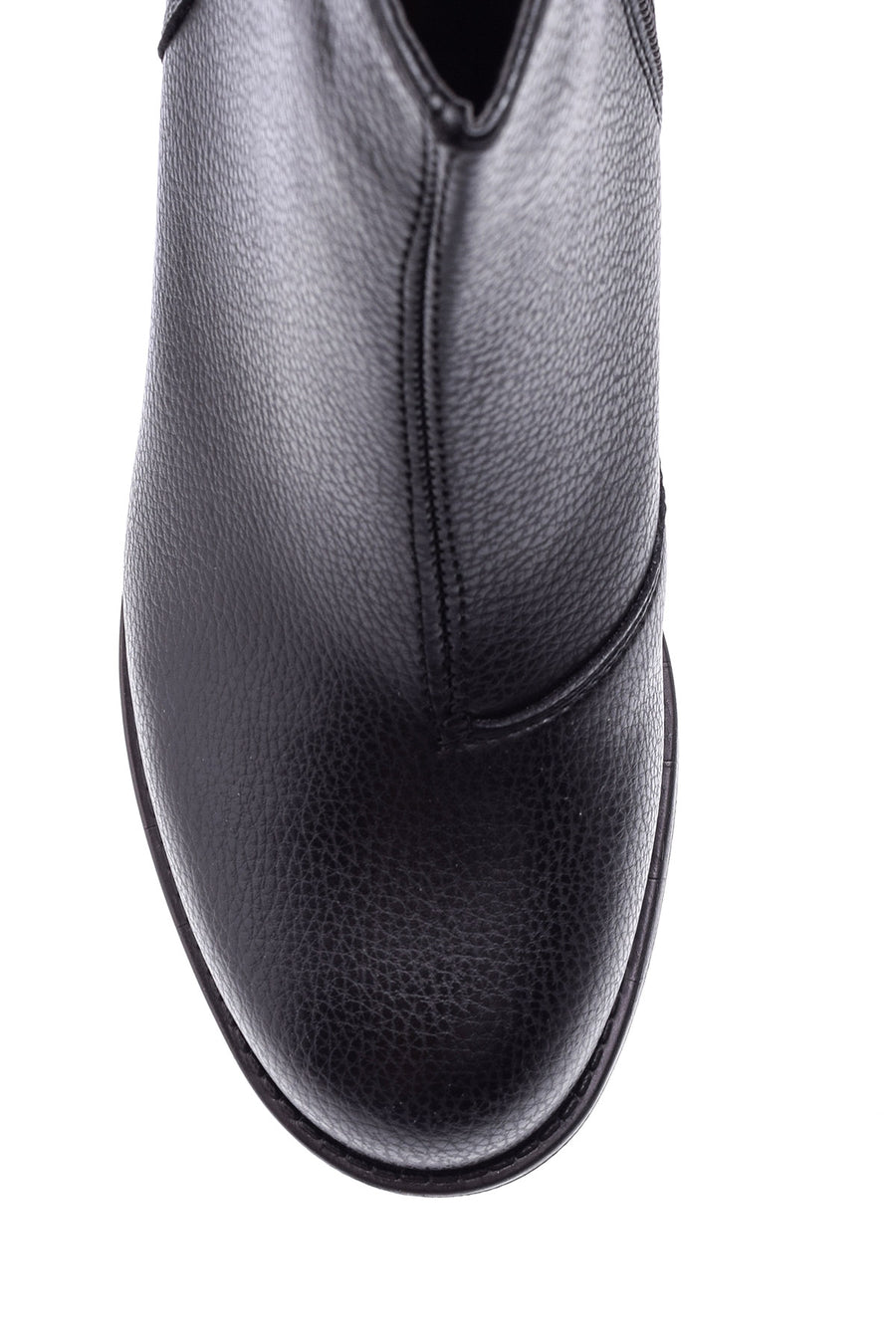 Women's Leather Heeled Boots