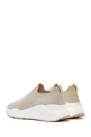 Derimod Zero Women's Beige Thick Soled Sneaker | Derimod