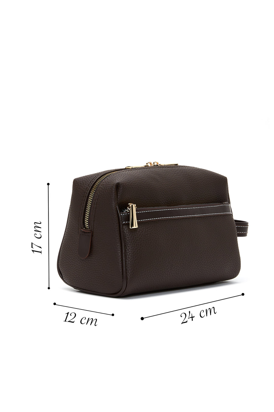 Men's Brown Handbag