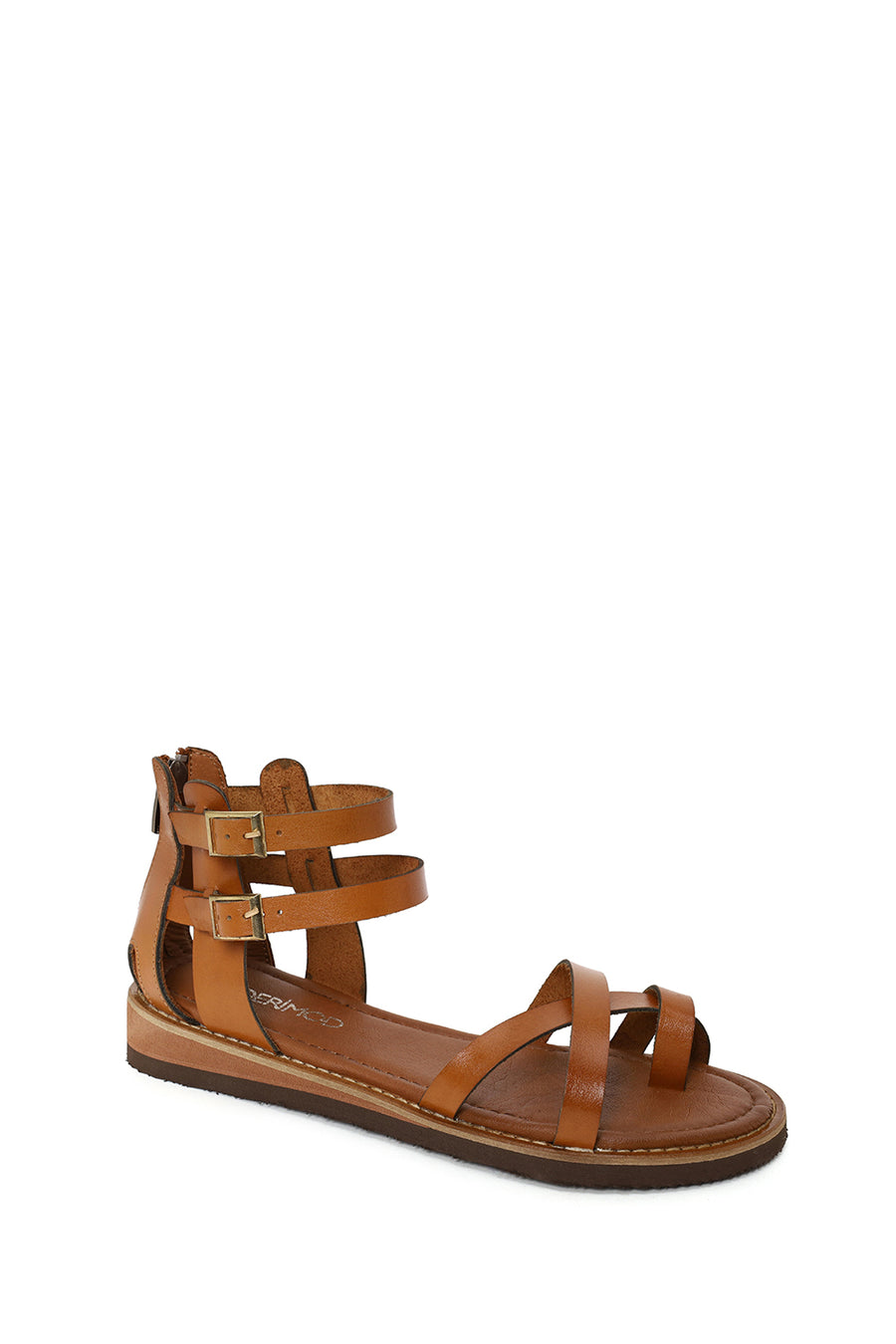 Woman Taba Leather Bodrum Sandal