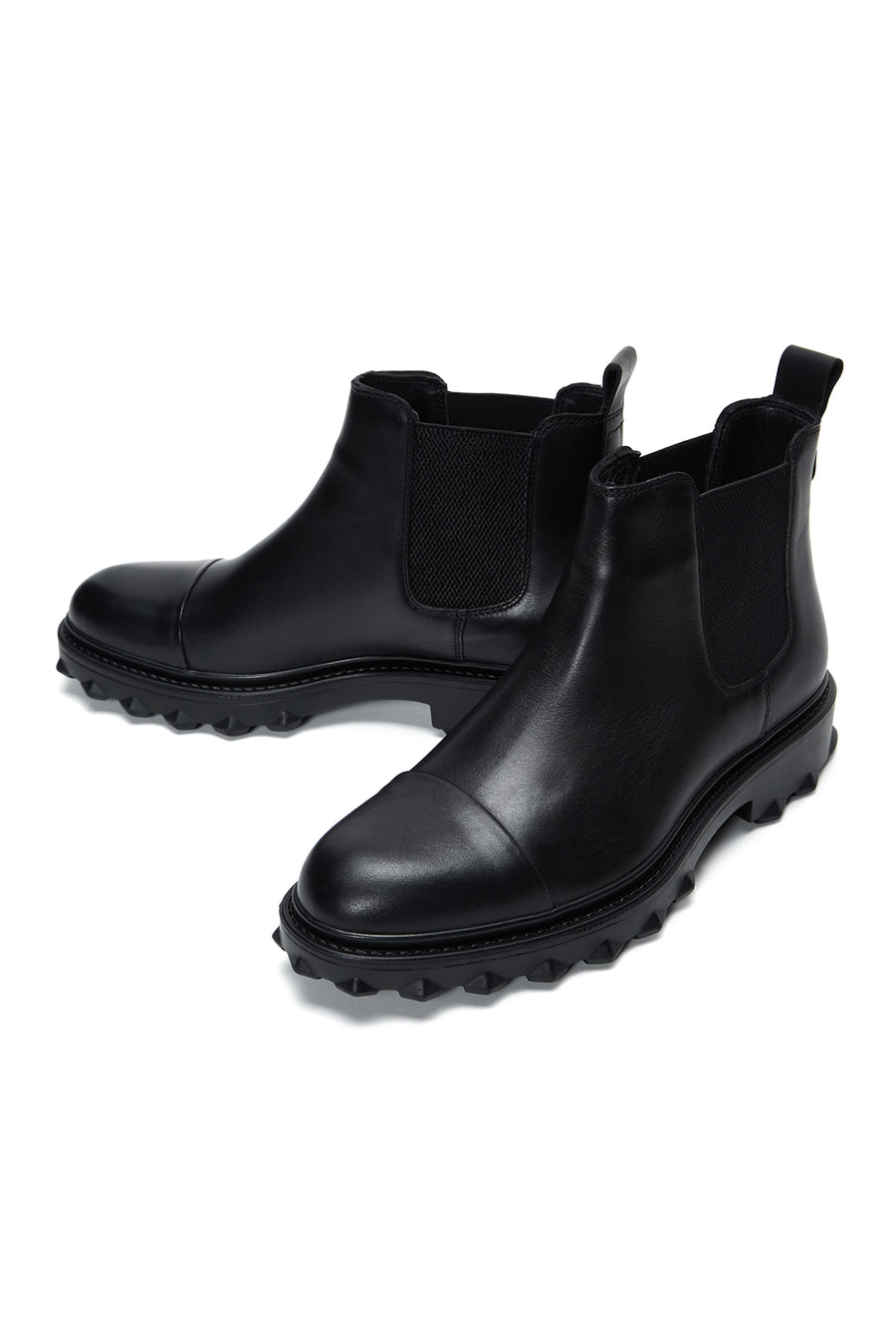 Men's Black Leather Boots