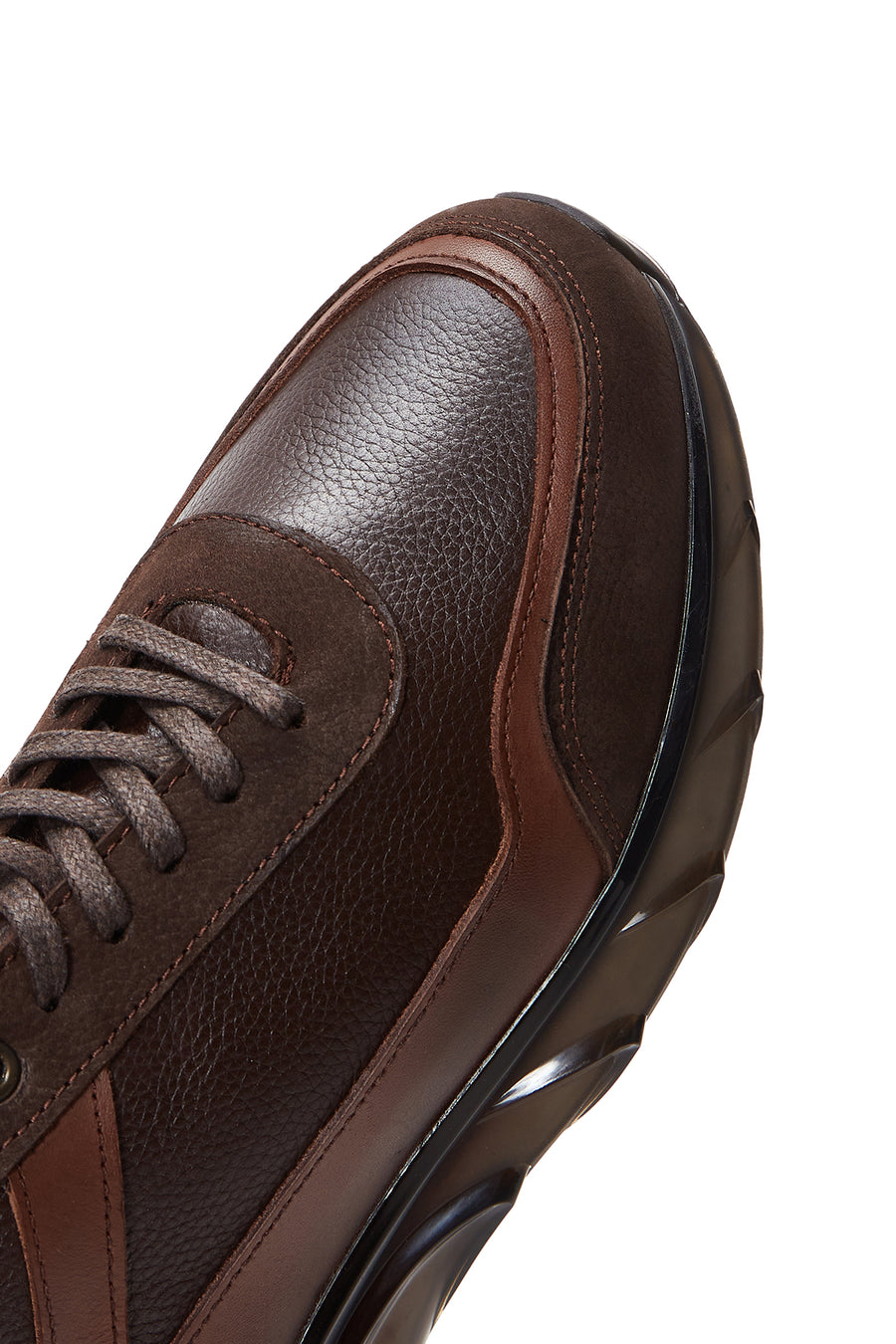 Men's Brown Leather Sneaker