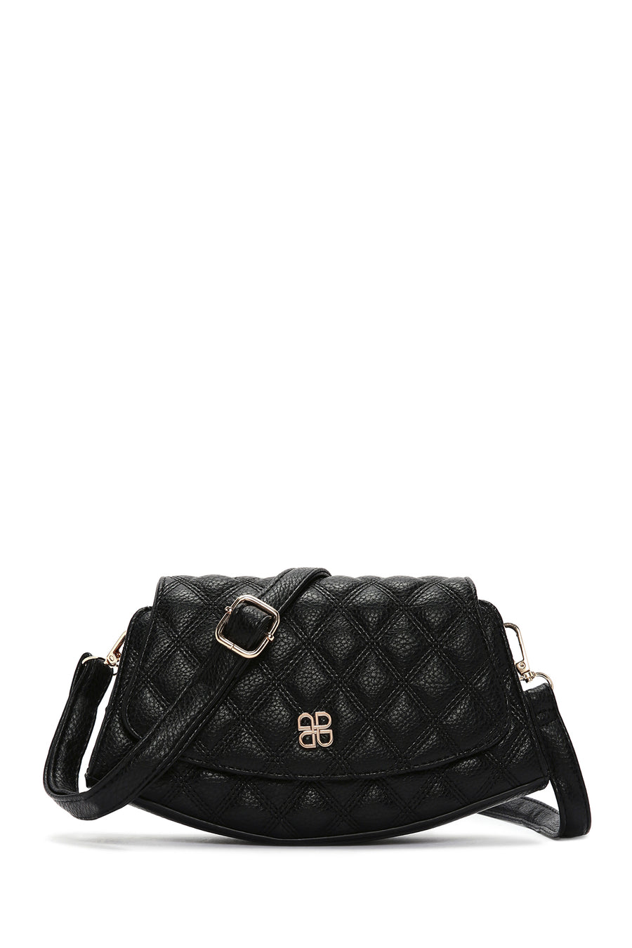 Women's Black Long Strap Quilted Shoulder Bag 23WBD2602KP | Derimod