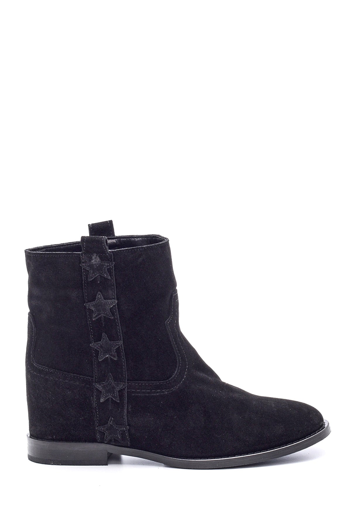 Women's Suede Leather Boots 19WFD280410 | Derimod