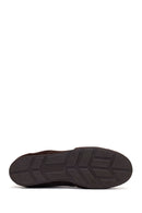 Women's Brown Lace-up Suede Leather Sneaker | Derimod