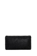 Women's Black Chain Strap Stone Crossbody Bag | Derimod