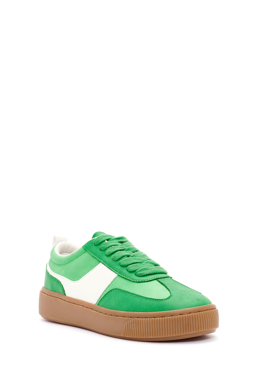 ACBC x Derimod Kadın Yeşil Bağcıklı Süet Sneaker
