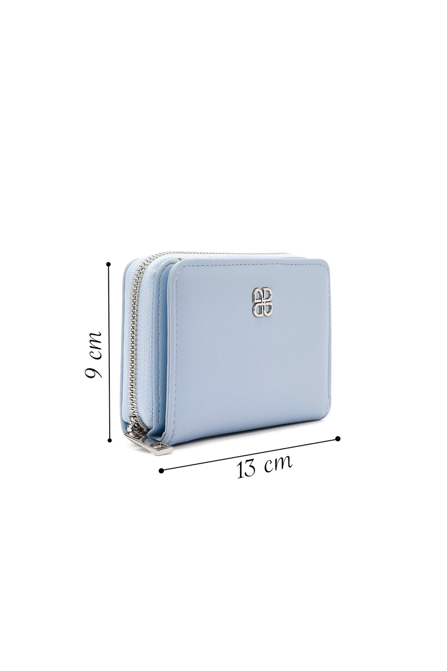 Woman Blue Wallet