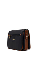 Woman Black Long-Strap Crossbody Bag | Derimod