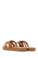 Women's Tan Slippers | Derimod
