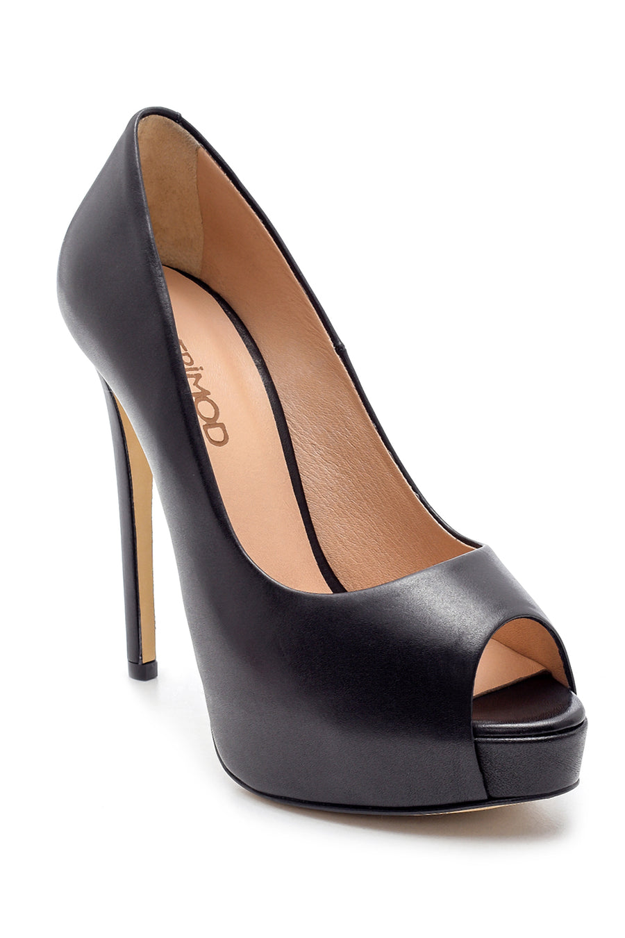 Women's Leather Heeled Shoes