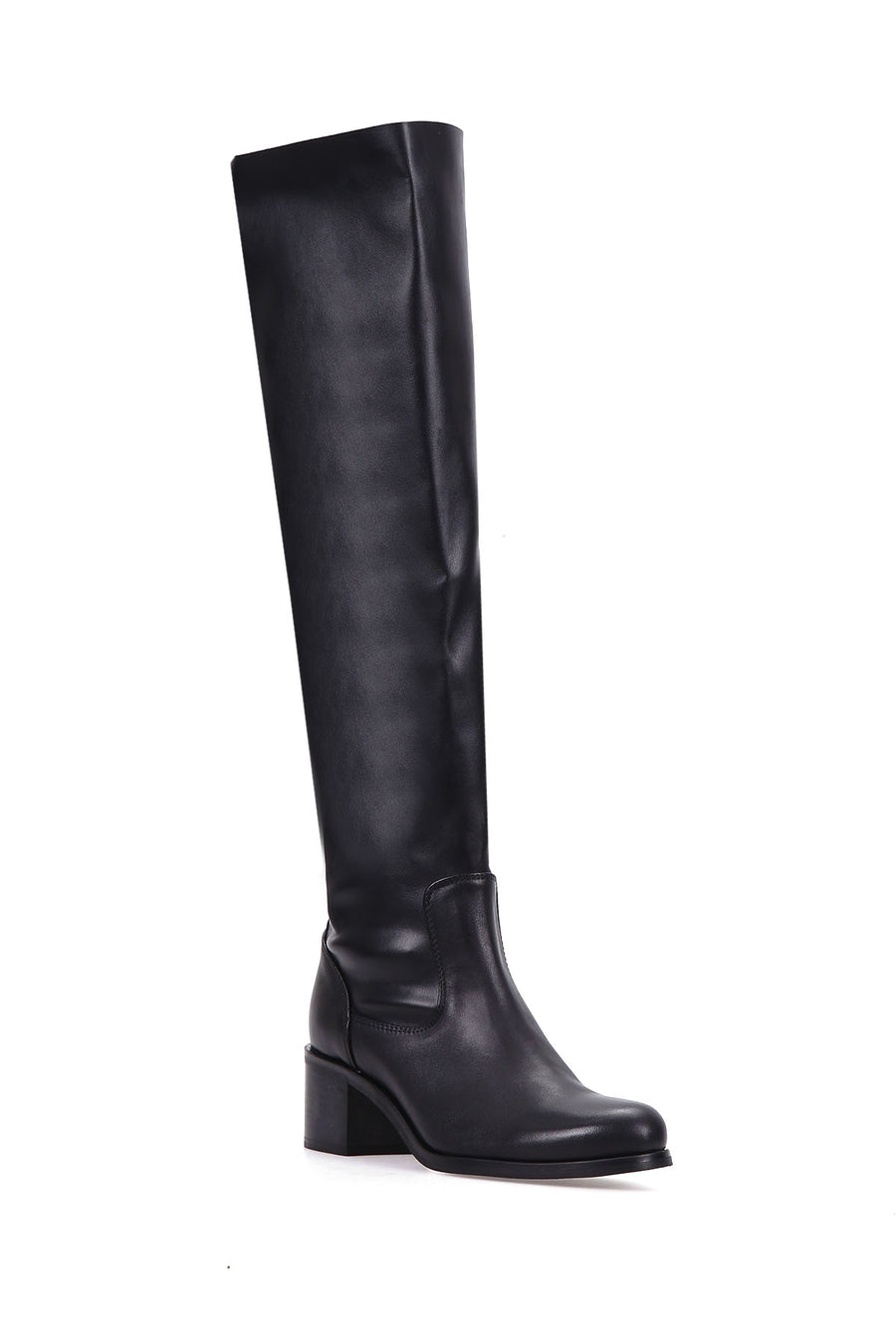 Women's Stretch Leather Boots