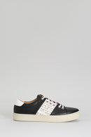 Black Men's Leather Sneaker | Derimod