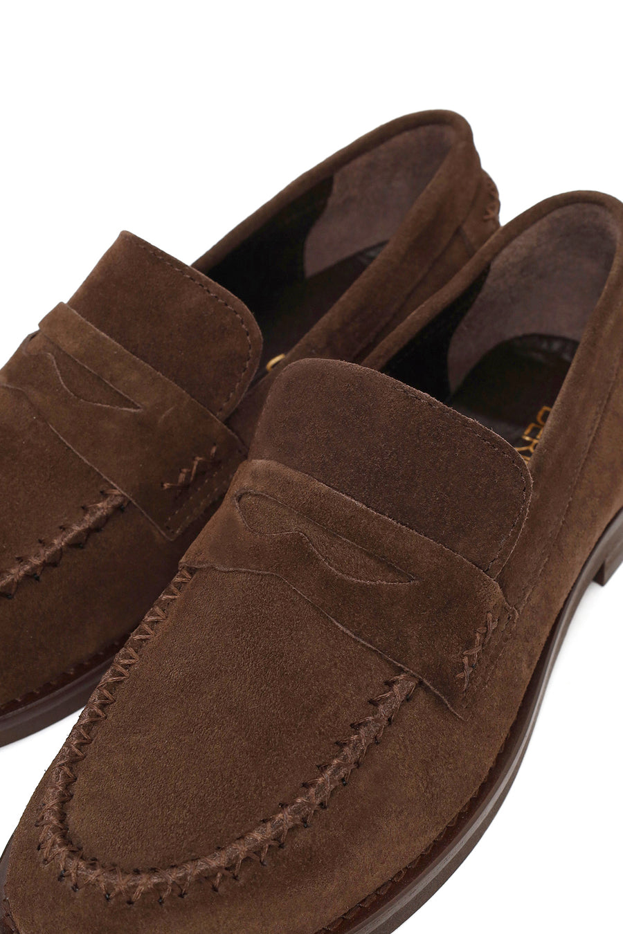 Woman Brown Suede Loafer