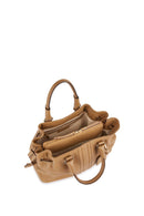 Geox Women's Brown Marsila Long Strap Leather Handbag | Derimod