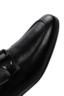 Men's Black Leather Loafer | Derimod