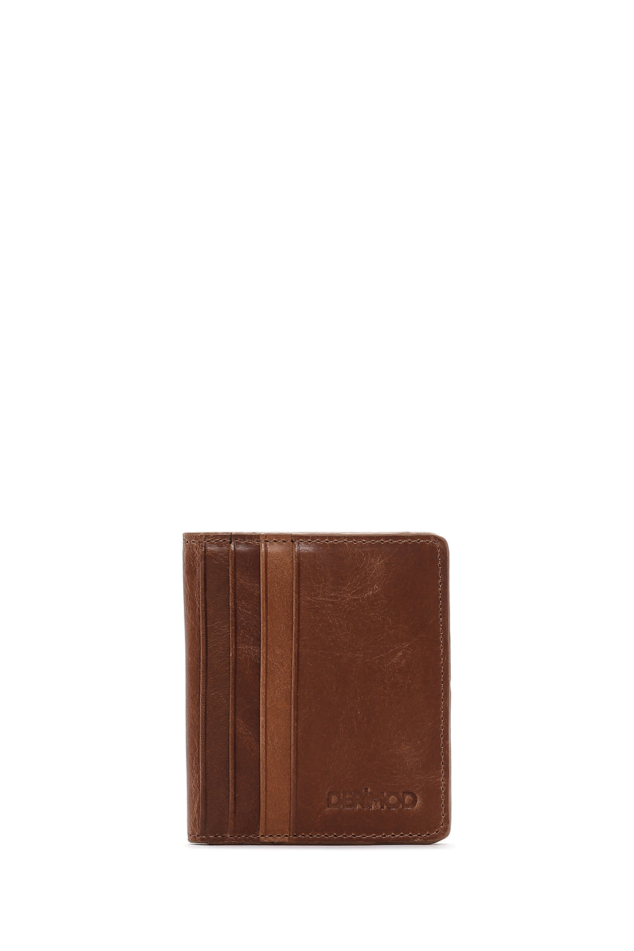 Men's Tan Leather Card Holder 000A2D3131CR | Derimod