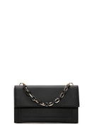 Women's Black Long Chain Strap Clutch Bag | Derimod