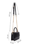 Women's Black Long Strap Crossbody Bag | Derimod