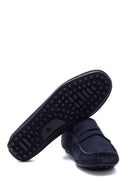 Men's Leather Nubuck Loafer | Derimod