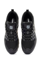 Men's Black Fabric-Leather Shoes | Derimod