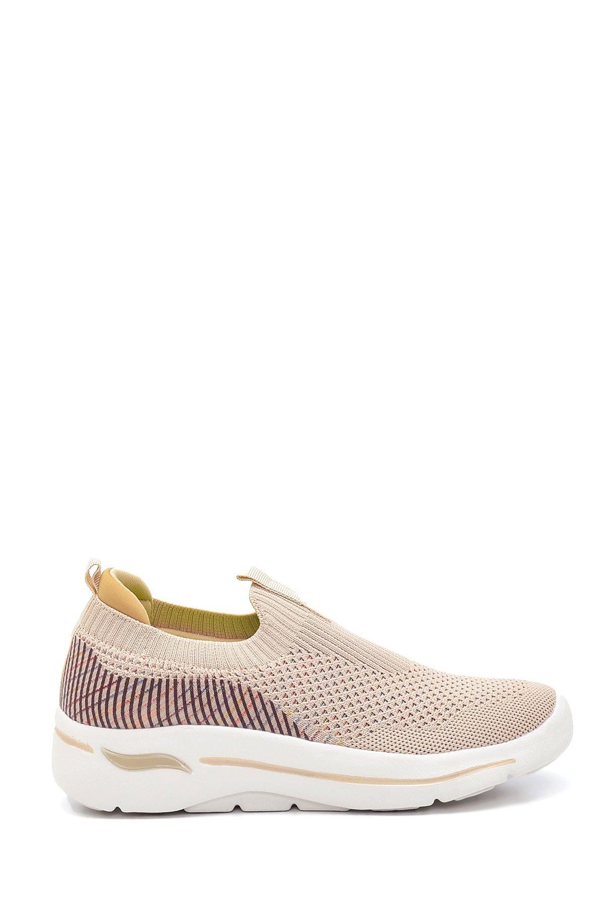 Kadın Renkli Çizgili Kumaş Sneaker 22SFD49506F | Derimod