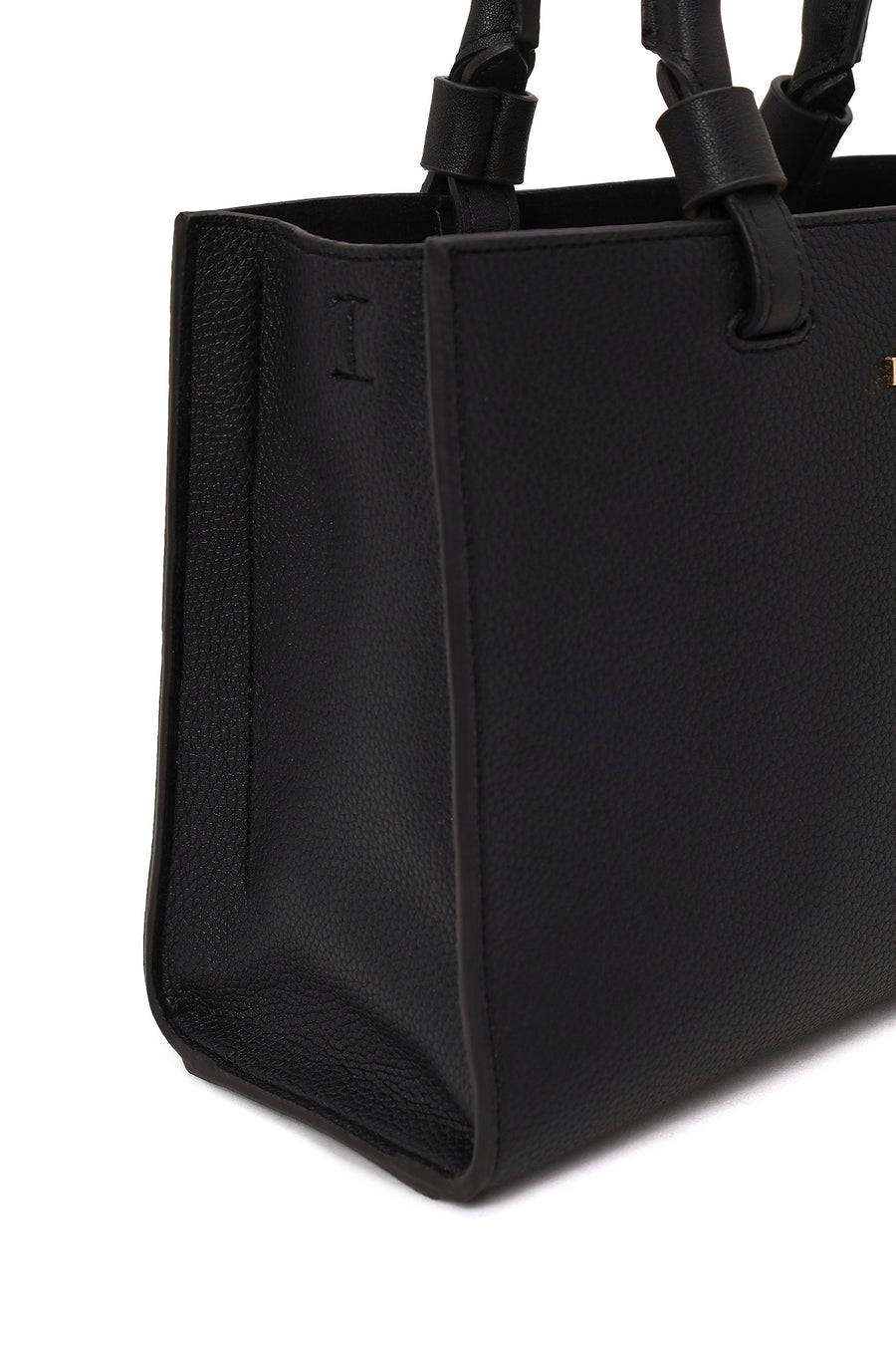 Woman Black Long-Strap Casual Shoulder Bag