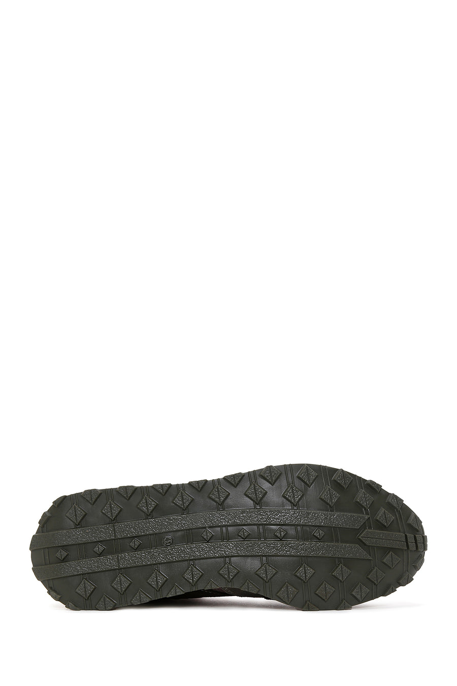 Men's Mink Leather Suede Detailed Sneaker