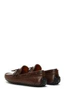 Erkek Deri Baskılı Loafer | Derimod