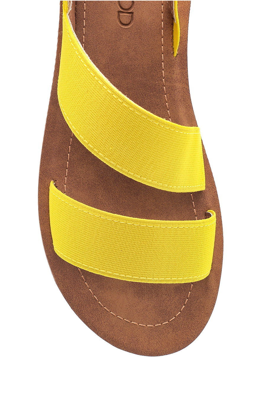 Women's Yellow Casual Flat Sandals