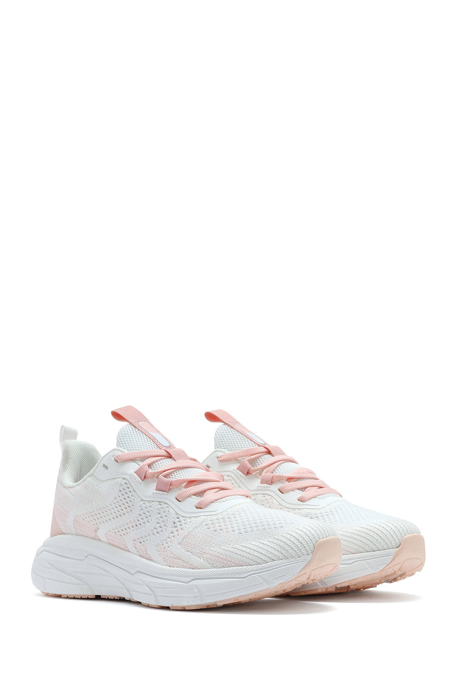 Derimod Zero Kadın Pembe Bağcıklı Kalın Tabanlı Spor Sneaker