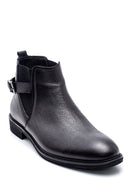 Men's Leather Buckle Boots | Derimod