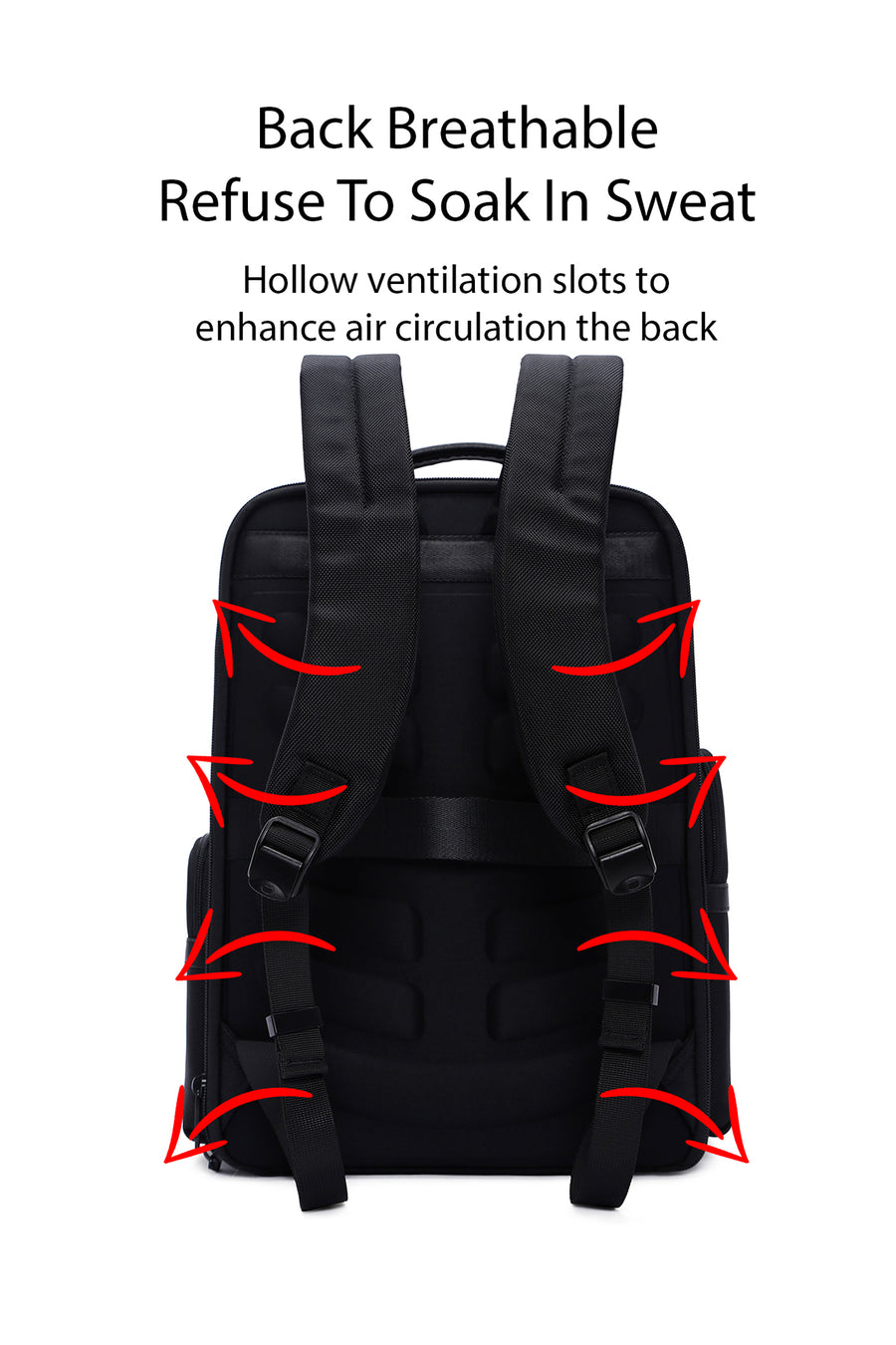 D-Pack Unisex Siyah Teknolojik Sırt Çantası