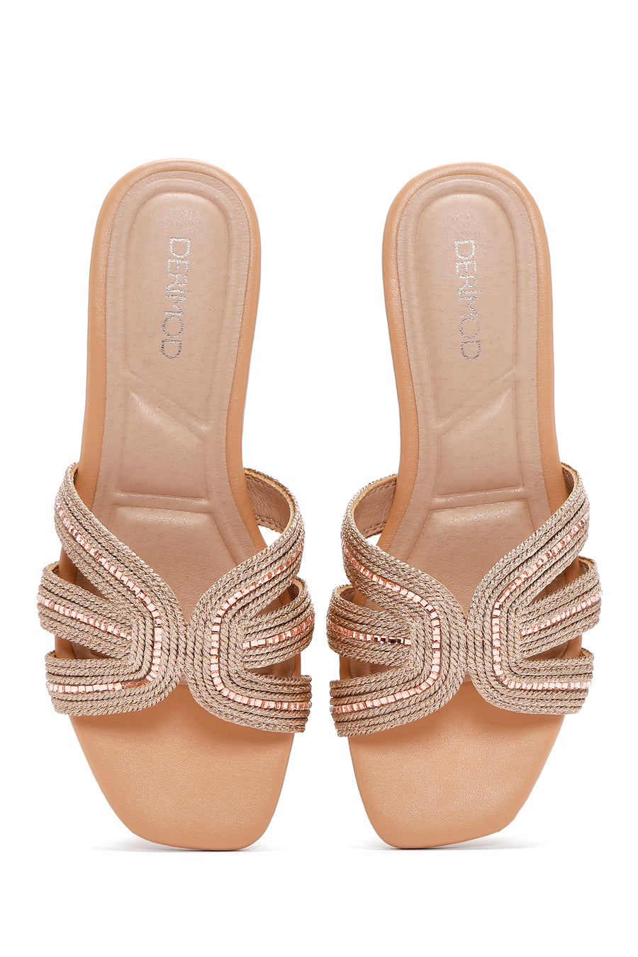 Women's Beige Slippers
