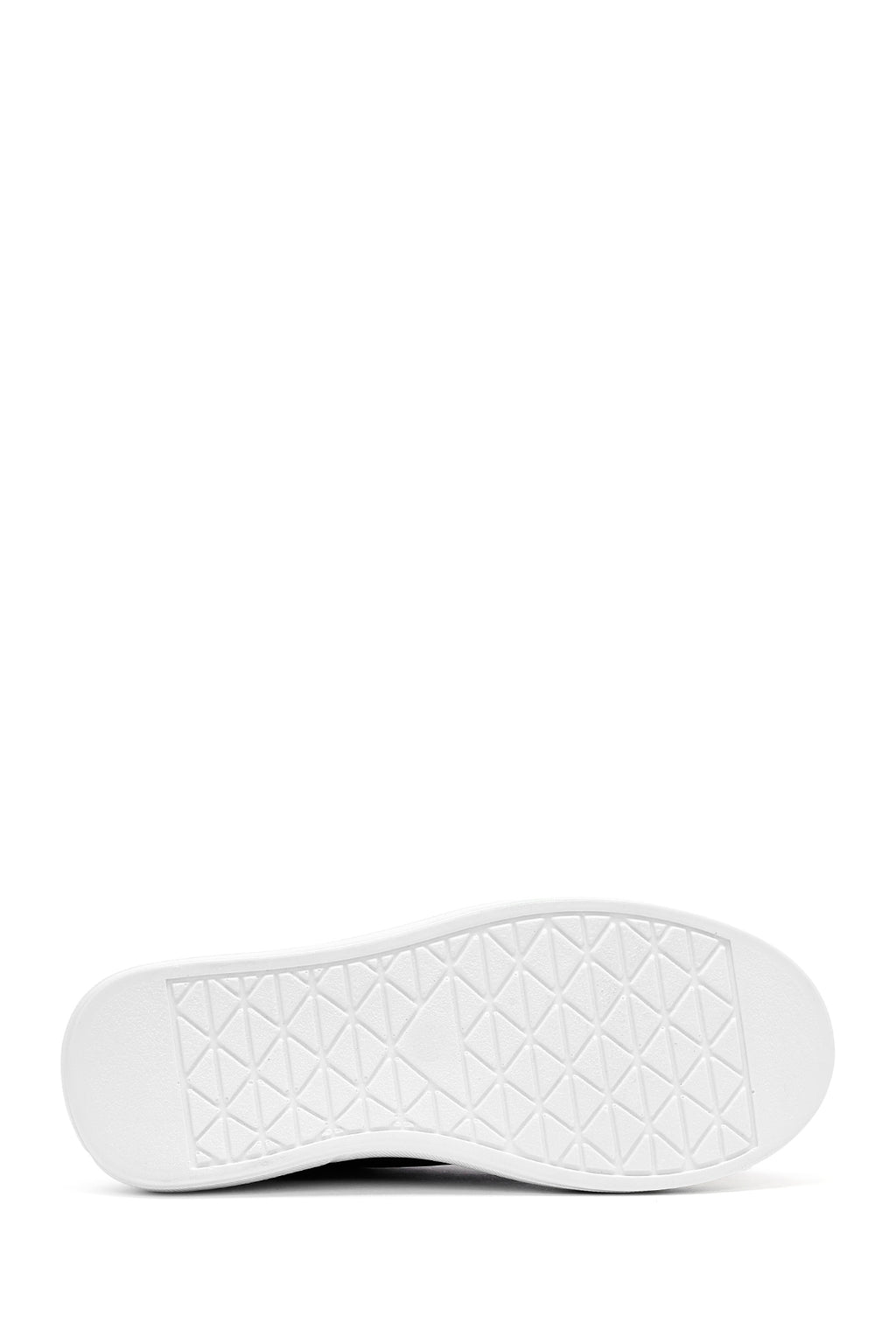 Kadın Siyah Bağcıklı Kalın Tabanlı Sneaker