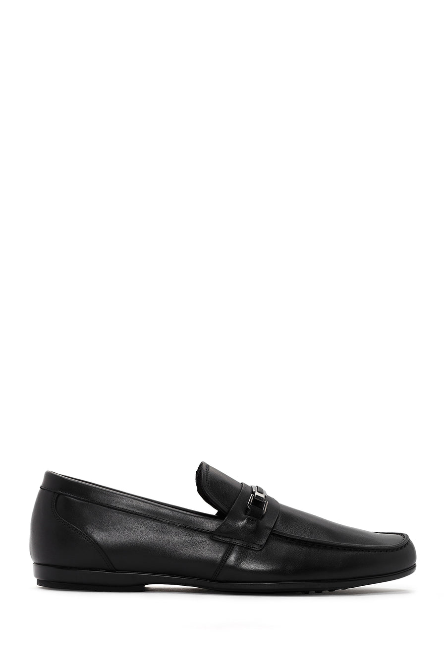 Men's Black Leather Classic Loafer 24SFD650218 | Derimod