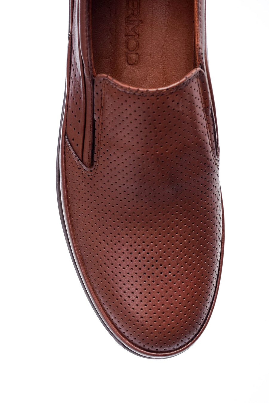 Men's Perforated Leather Shoes