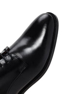 Men's Black Laced Leather Classic Shoes | Derimod