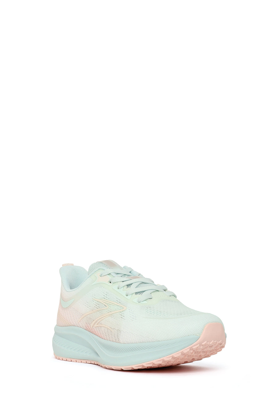 Derimod Zero Woman Green Lace-Up Thick-Soled Fabric Sneakers