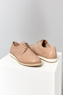 Beige Women's Leather Shoes | Derimod