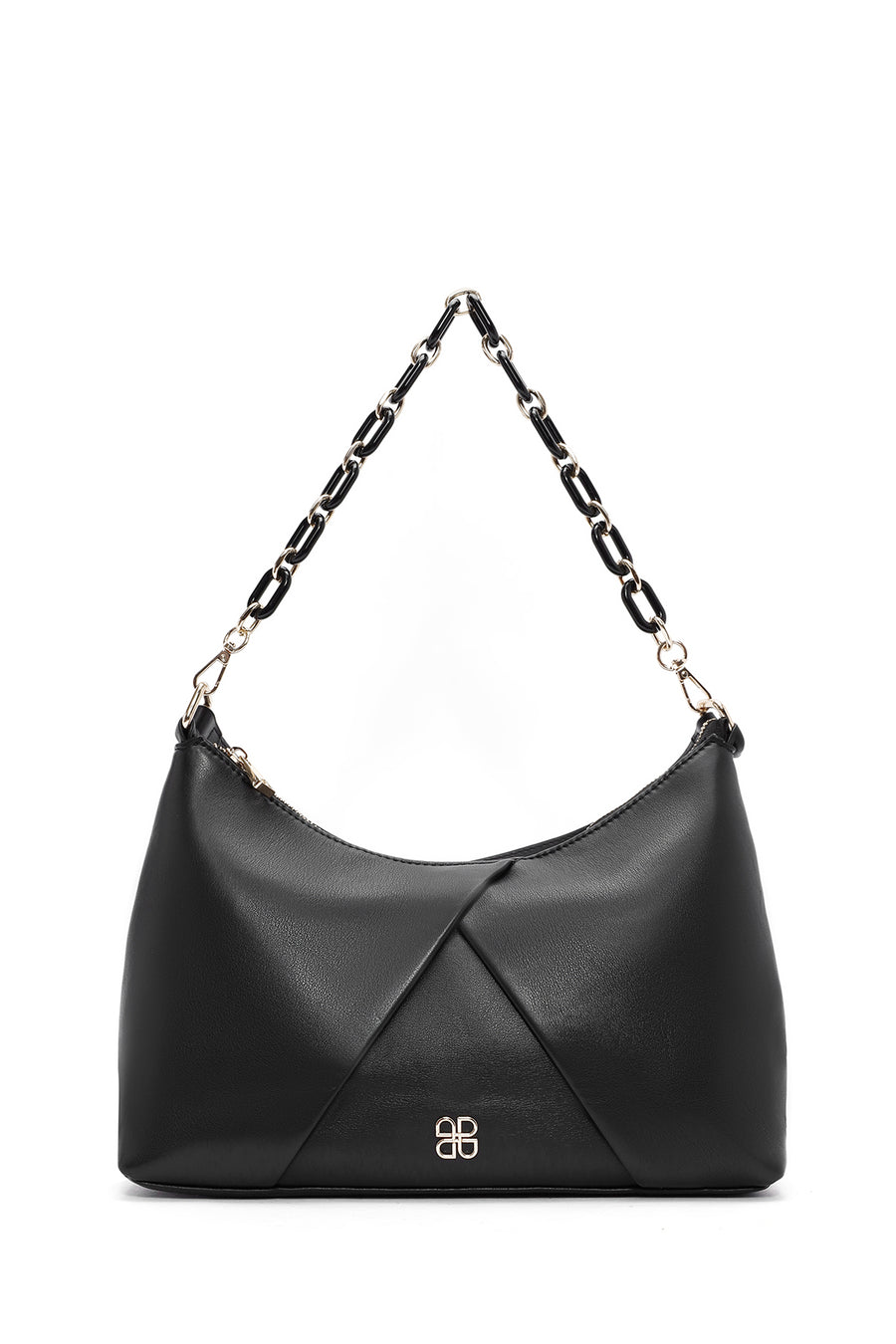 Women's Black Long Strap Shoulder Bag