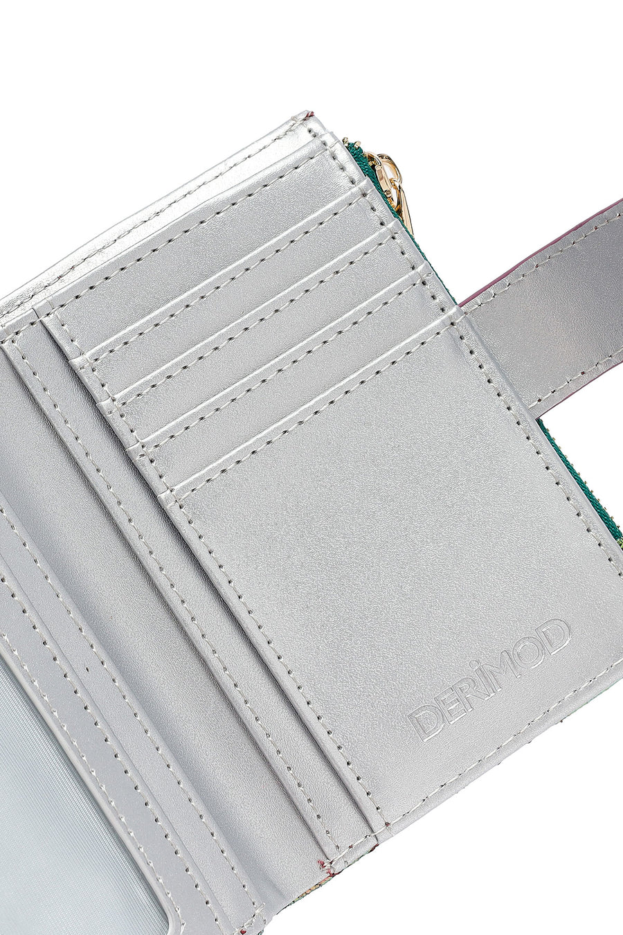 Women's Blue Printed Wallet