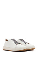 Men's White Leather Shoes | Derimod