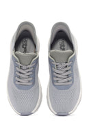 Derimod Zero Women's Grey Laced Thick Soled Sneaker | Derimod