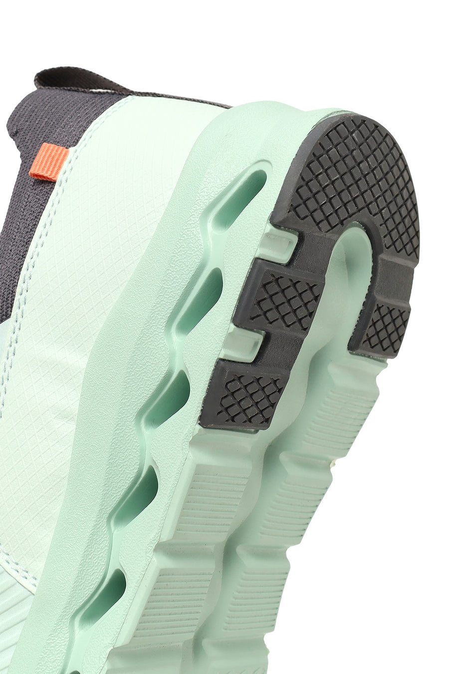 Derimod Zero Woman Green Thick-Soled Lace-Up Fabric Sneakers
